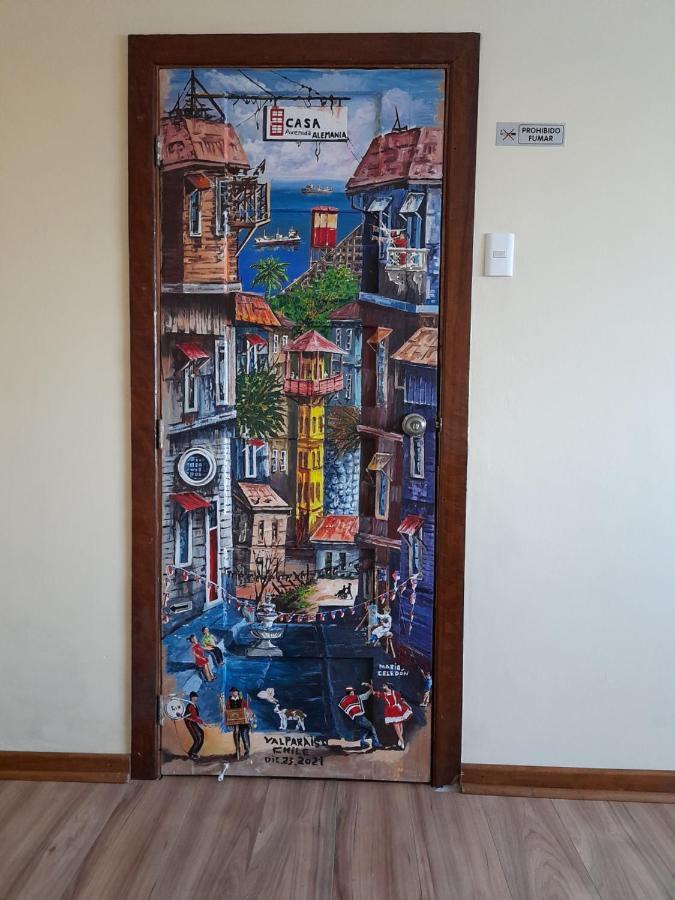 Casa Avenida Alemania Hotel Valparaíso Buitenkant foto