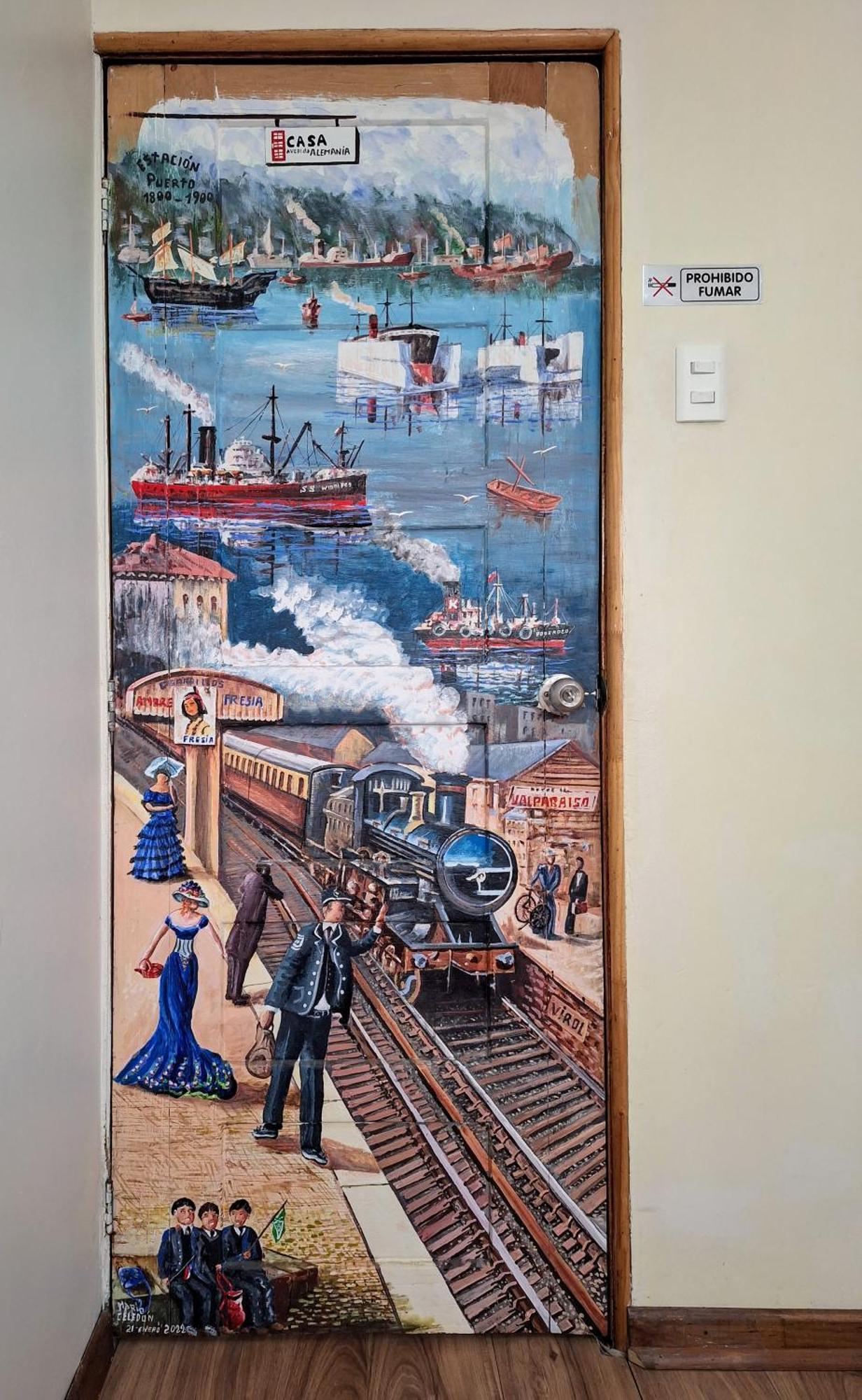 Casa Avenida Alemania Hotel Valparaíso Buitenkant foto