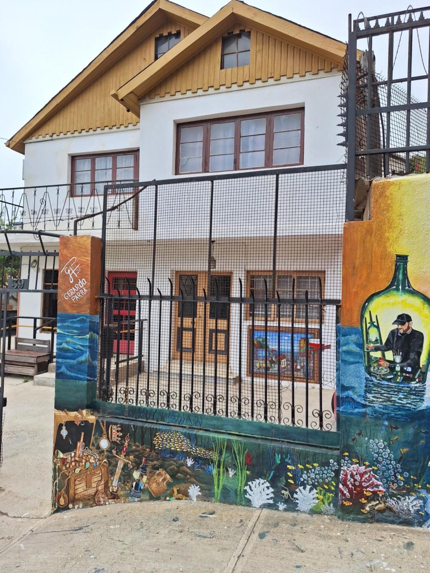 Casa Avenida Alemania Hotel Valparaíso Buitenkant foto